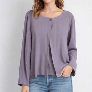 *SOLD* Eileen Fisher Silk Cardigan